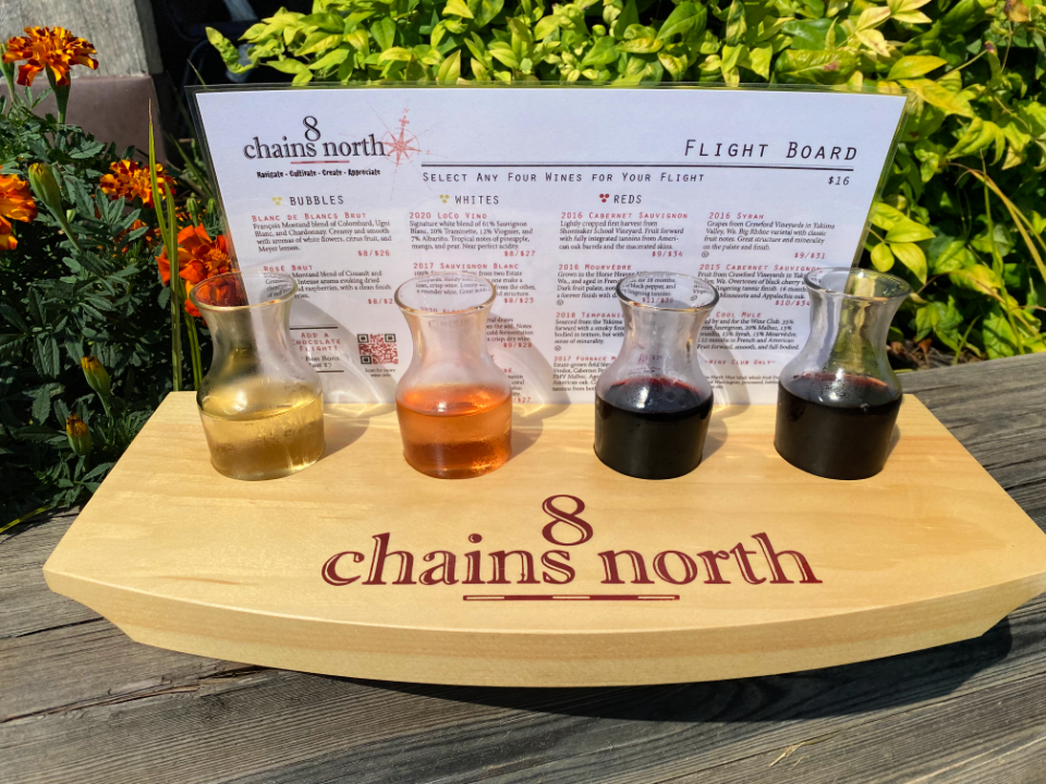 Outgoing Wine Flights - Catch Yours! - Mount Nittany Vineyard & Winery