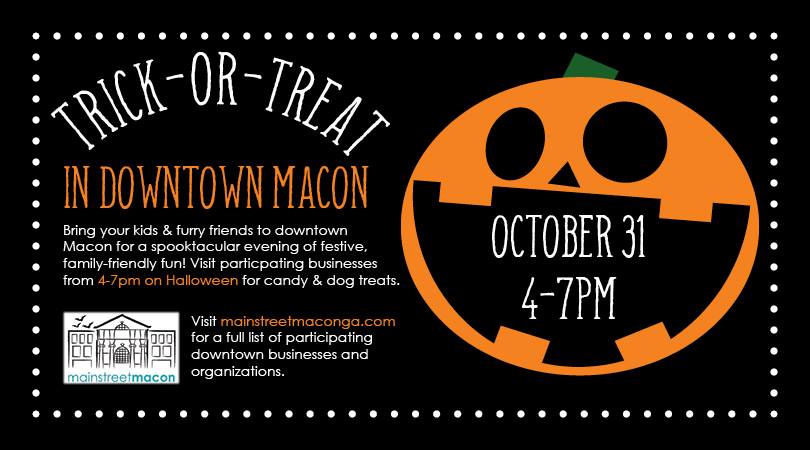 Trick Or Treat In Downtown Macon
