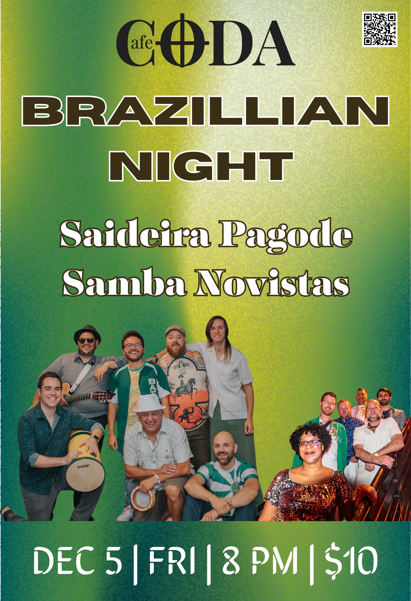 Brazillian Nights! Brazilian Night with Saideira Pagode & Samba