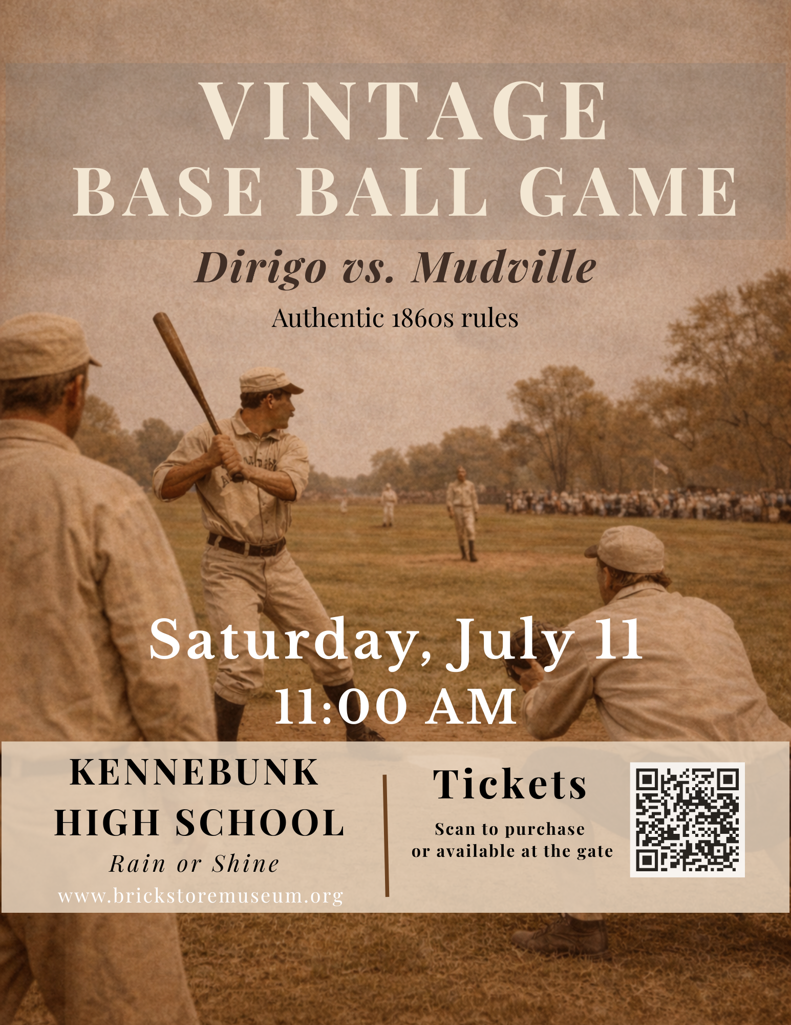 Vintage Baseball Game | Kennebunk, ME 04043