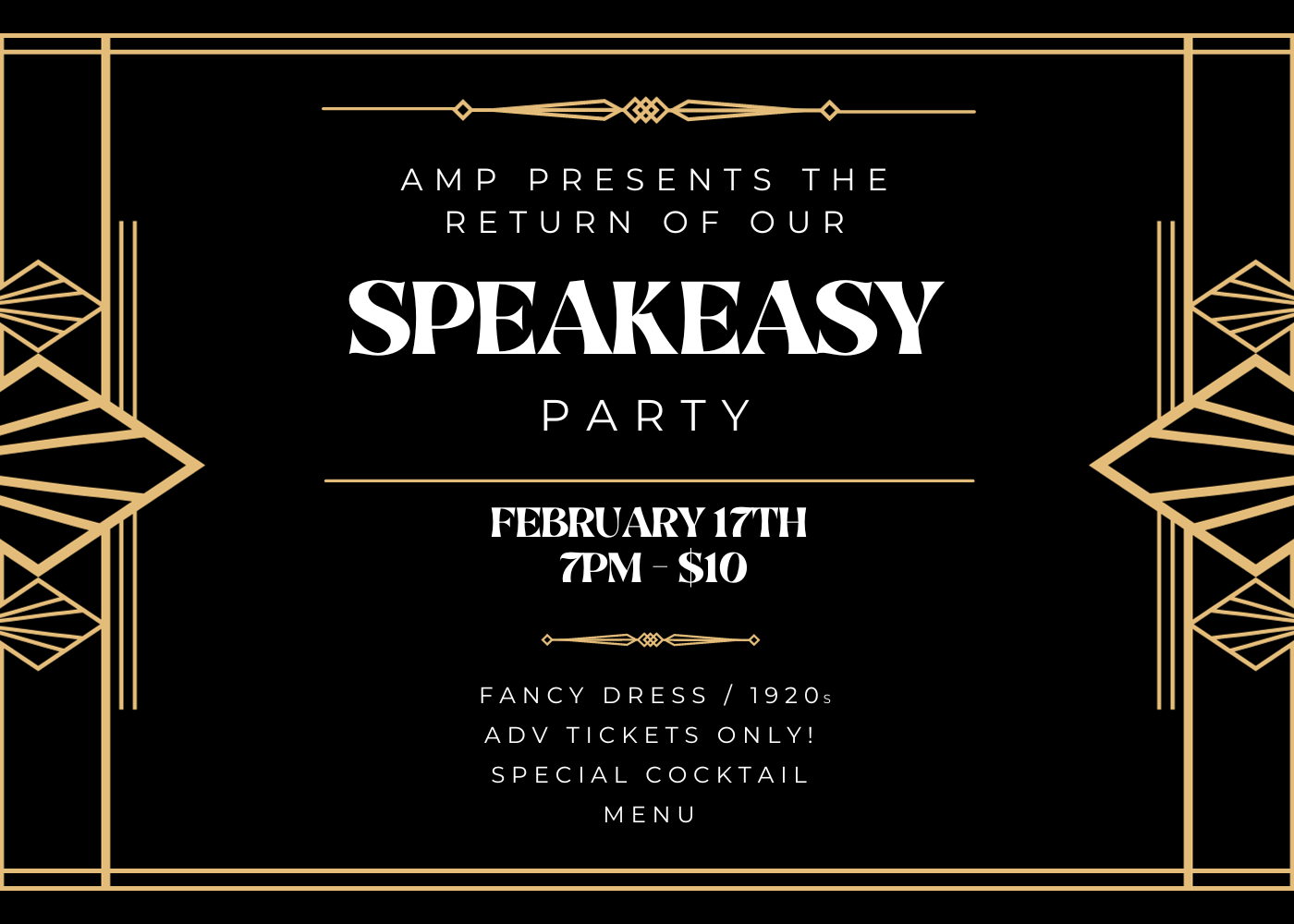 Speakeasy Party 