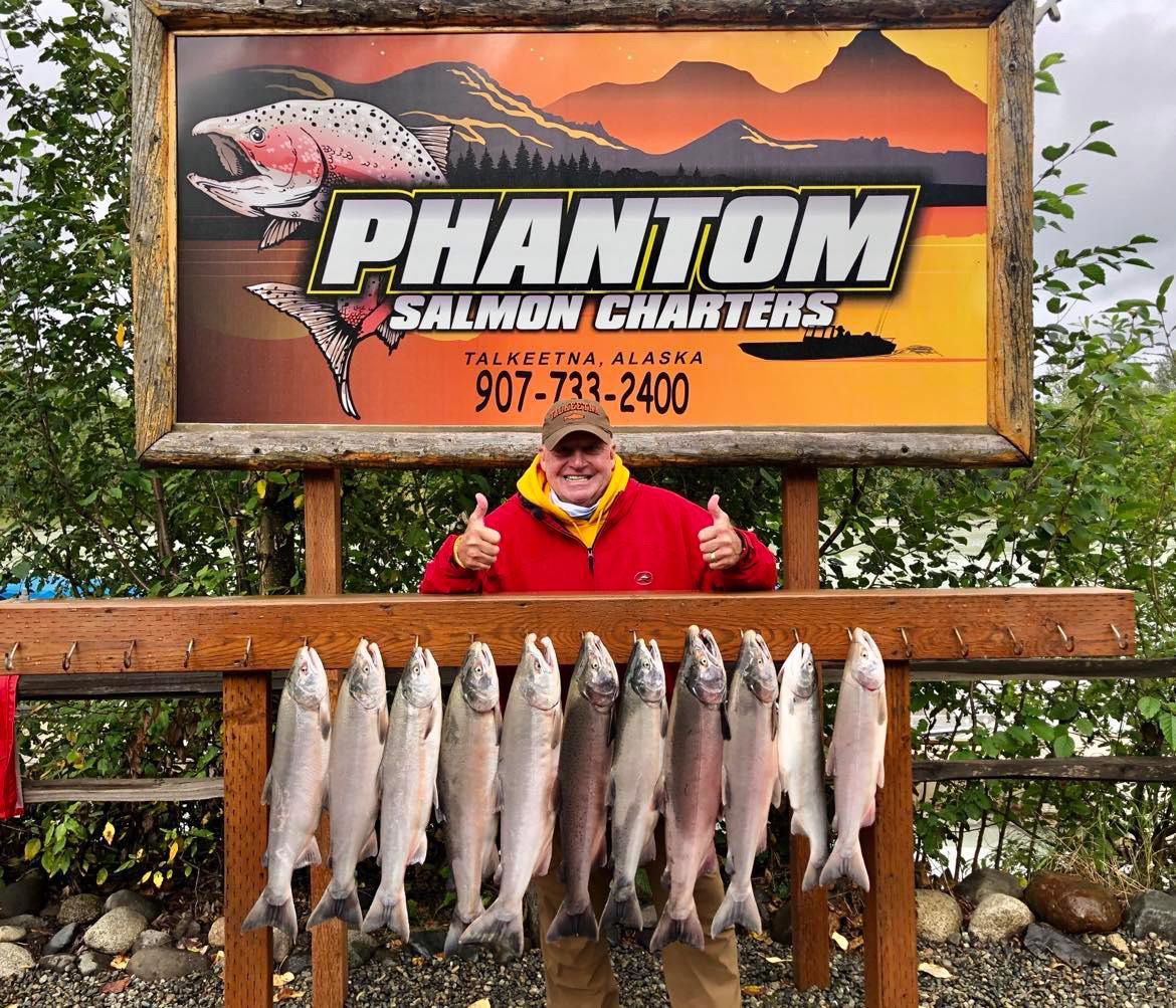 Phantom TriRiver Charters Inc, Great Alaskan Salmon…