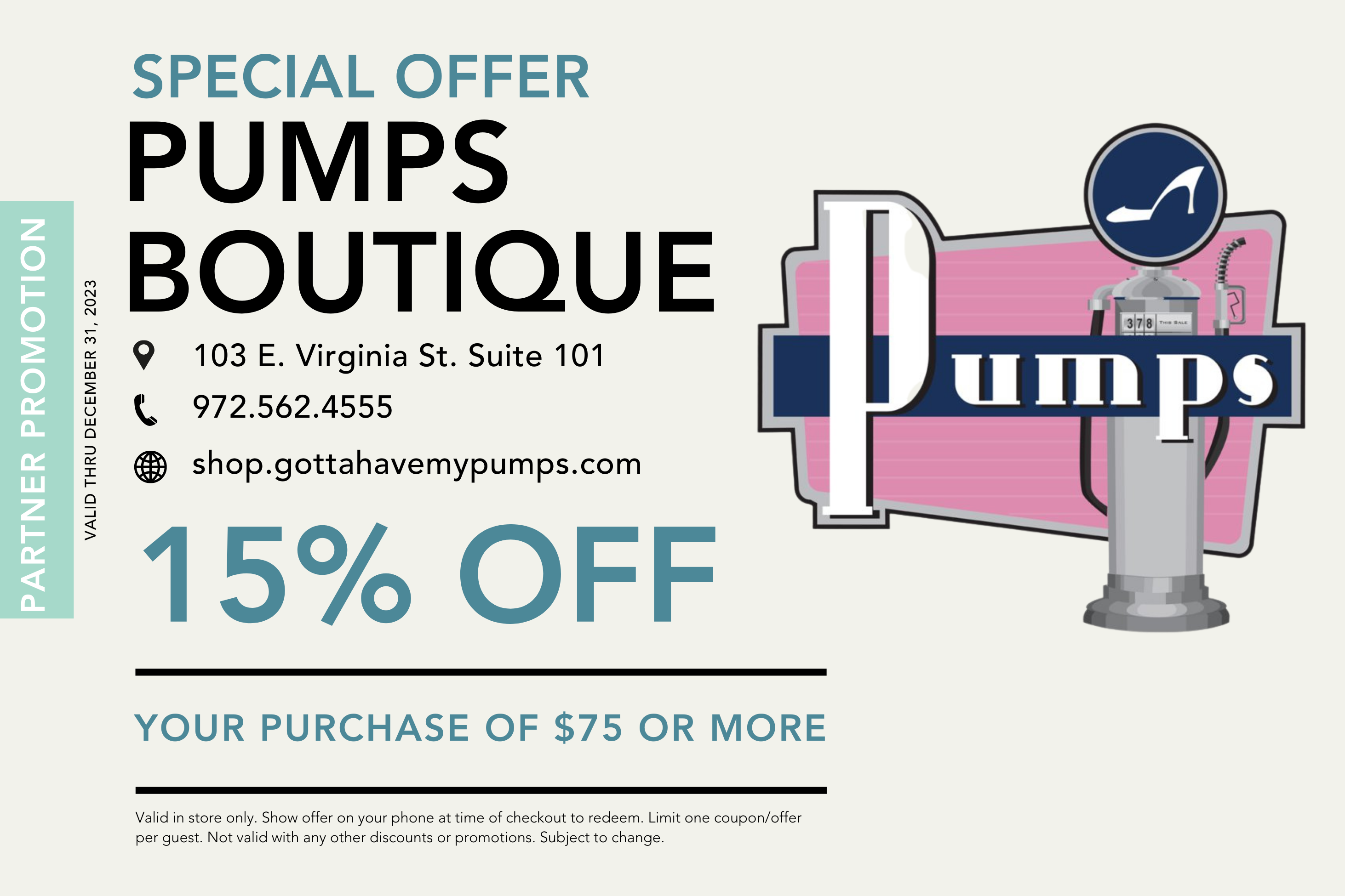 Pumps boutique sale