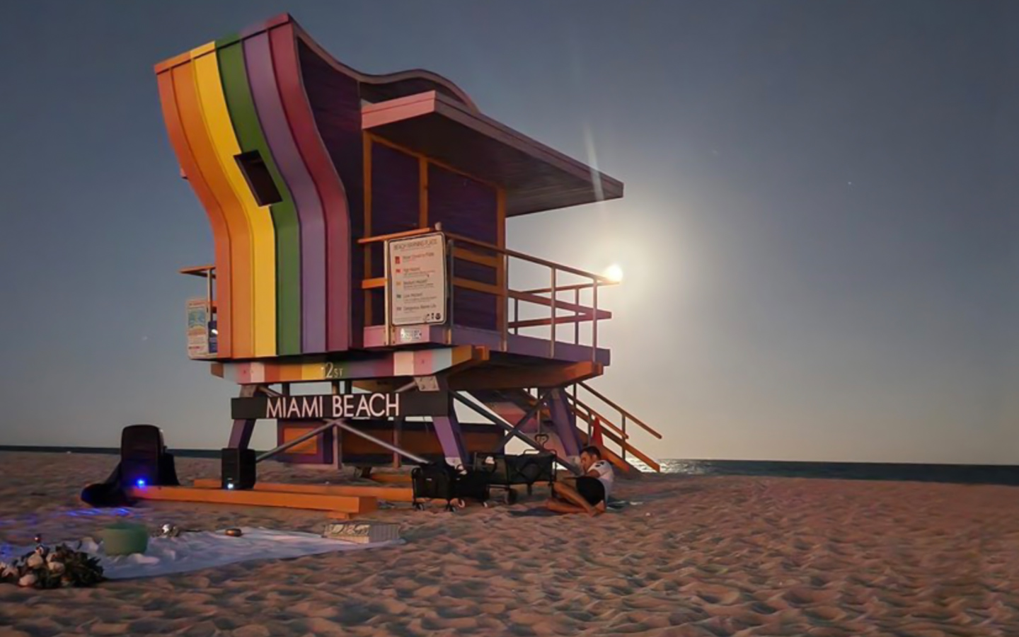 12th Street Lifeguard Tower, Miami Beach, 12th Street Lifeg…