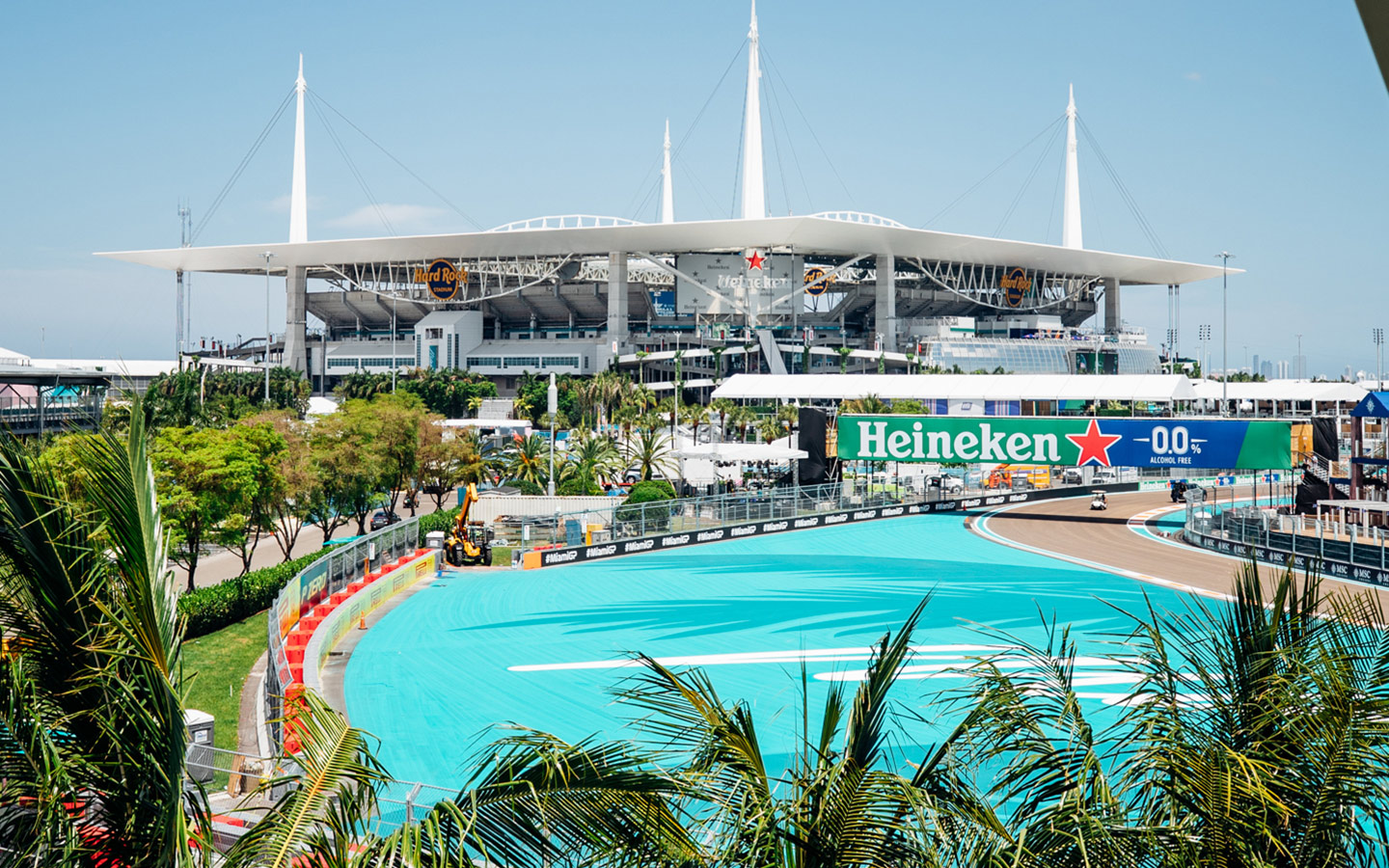 Grandstand at Turn 18 - F1 Miami Grand Prix 2024