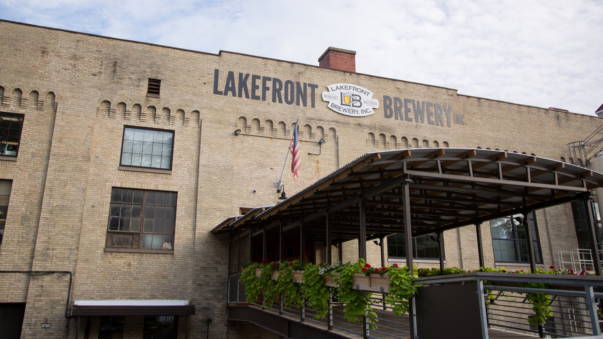 Drink Wisconsinbly Tee - Lakefront Brewery