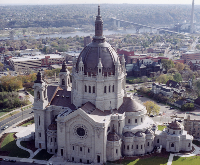 Сен бе. St Paul Cathedral Minnesota. Churches St. Paul Cathedral.