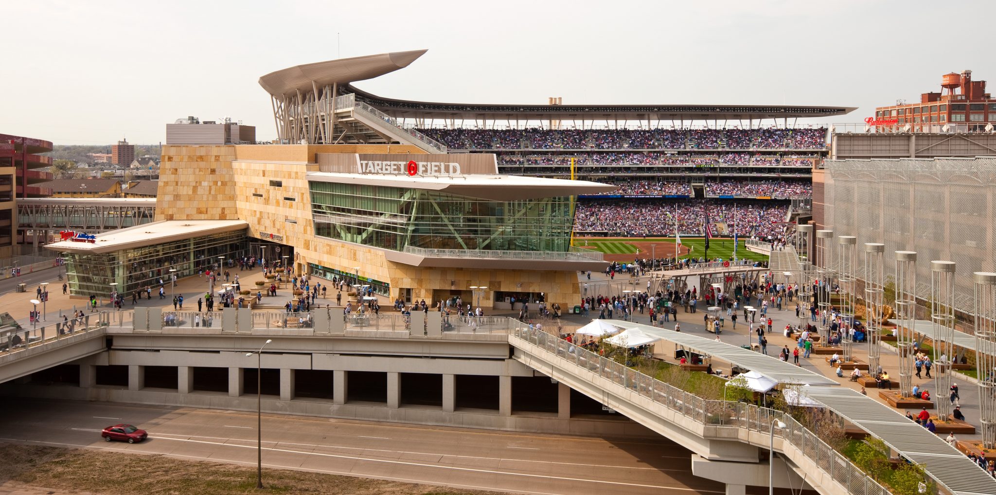 Target Field, Minneapolis, MN, Nearly complete in this Sept…