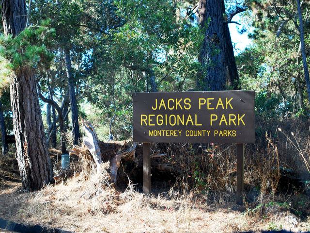 Jacks Peak Trail Map Jacks Peak County Park