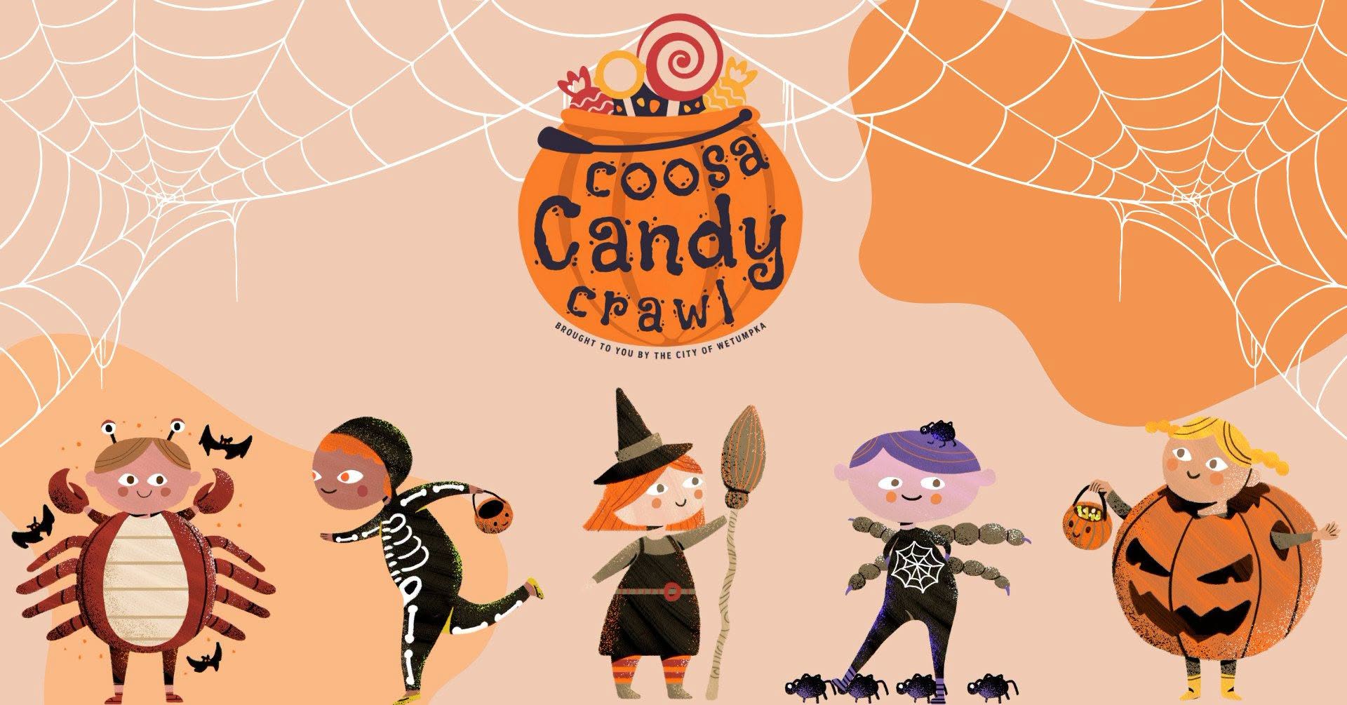 flyer for Coosa Candy Crawl