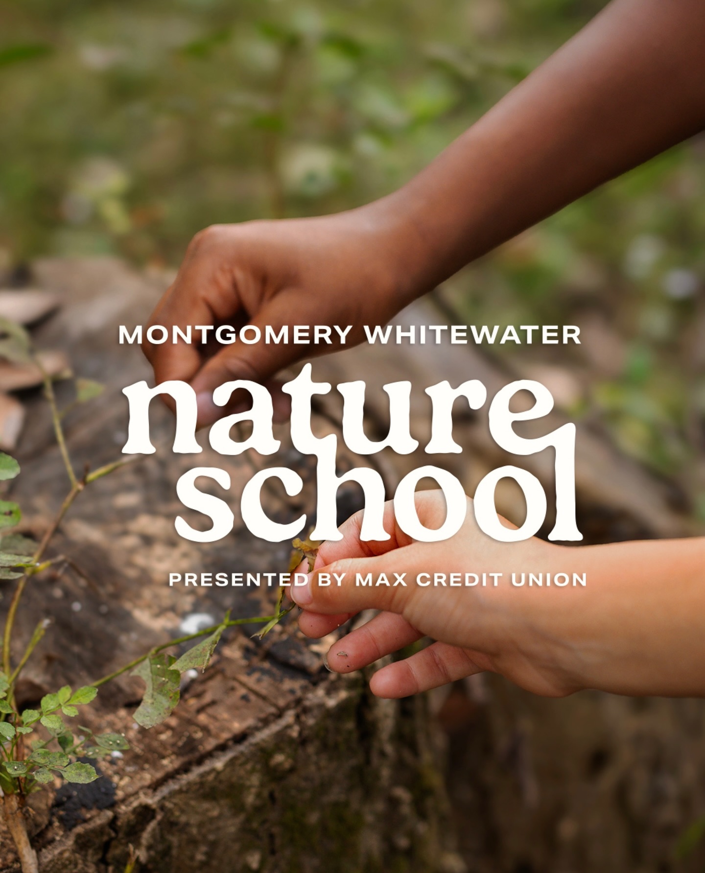flyer for Montgomery Whitewater Nature School - Autumn Season