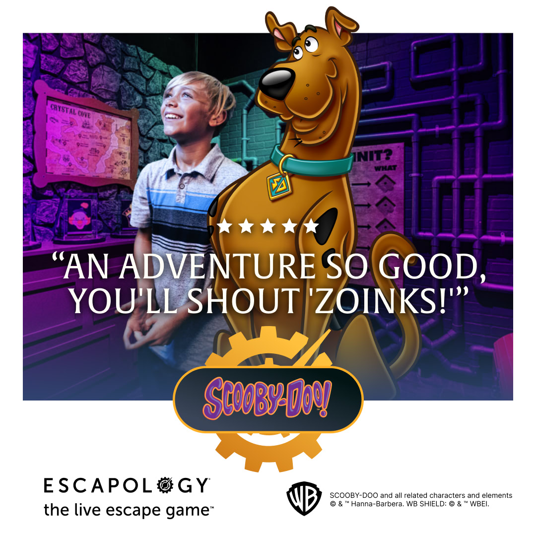 flyer for Scooby-Doo™ and the Spooky Castle Adventure