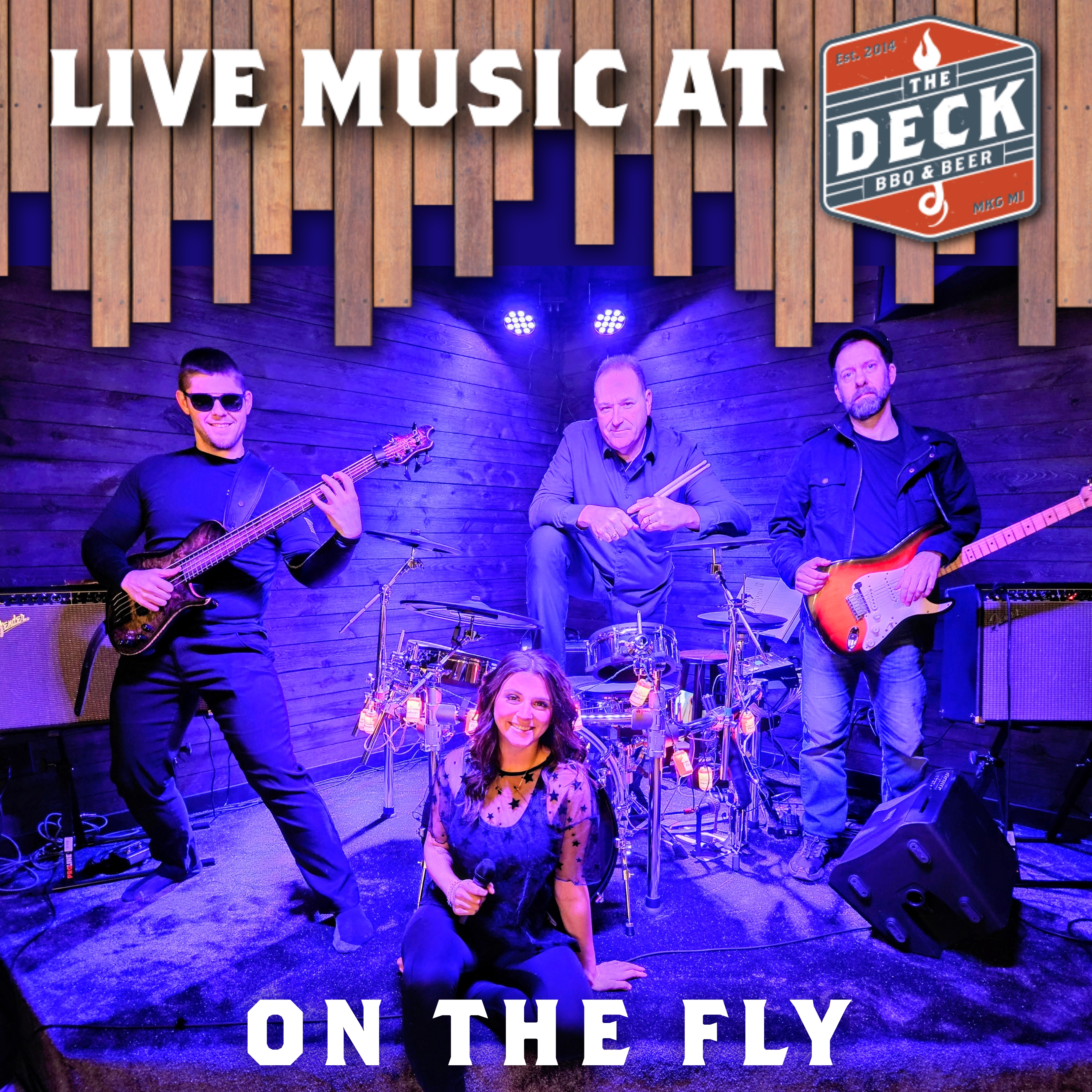 Live Music At The Deck With On The Fly! | Muskegon, MI 49441