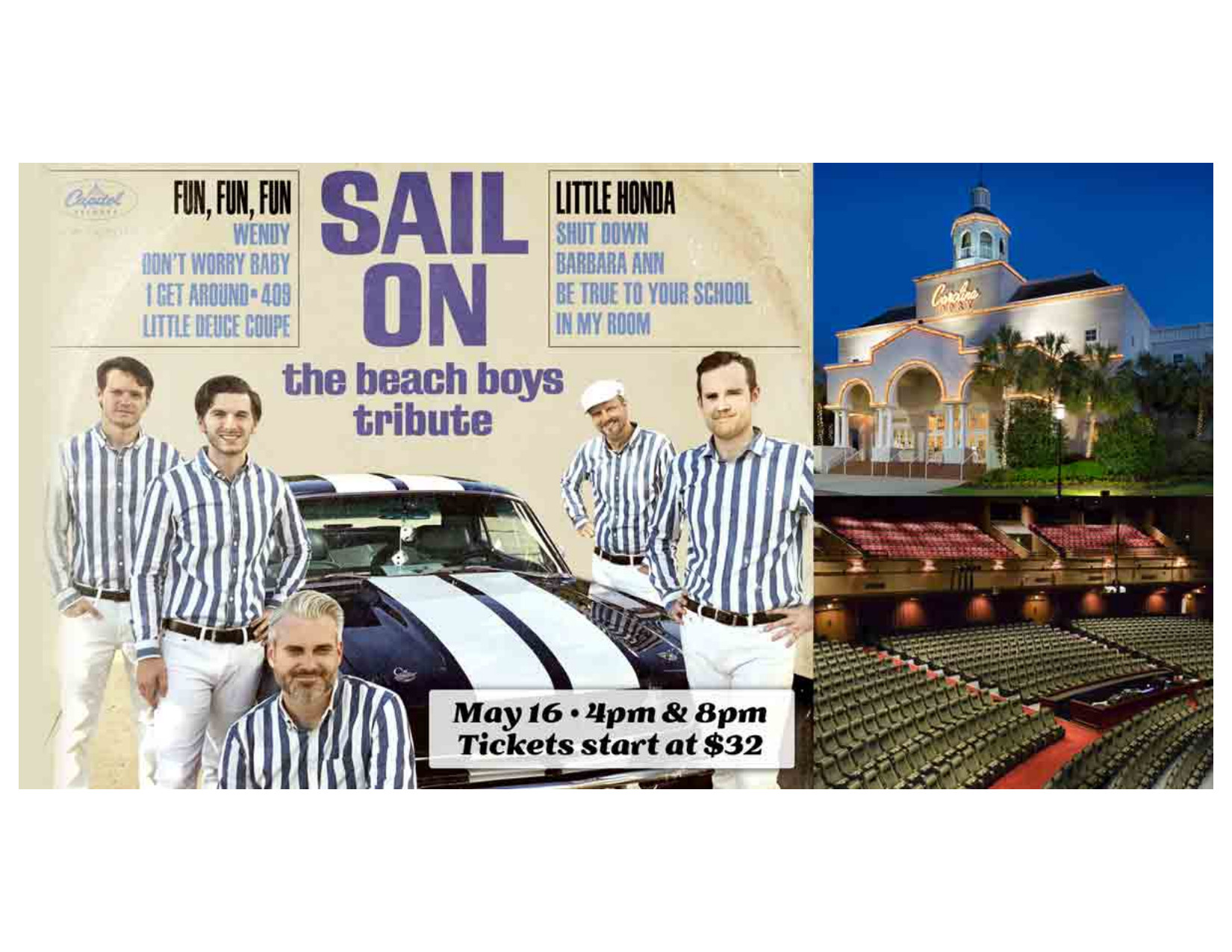 Sail On The Beach Boys Tribute Myrtle Beach Sc