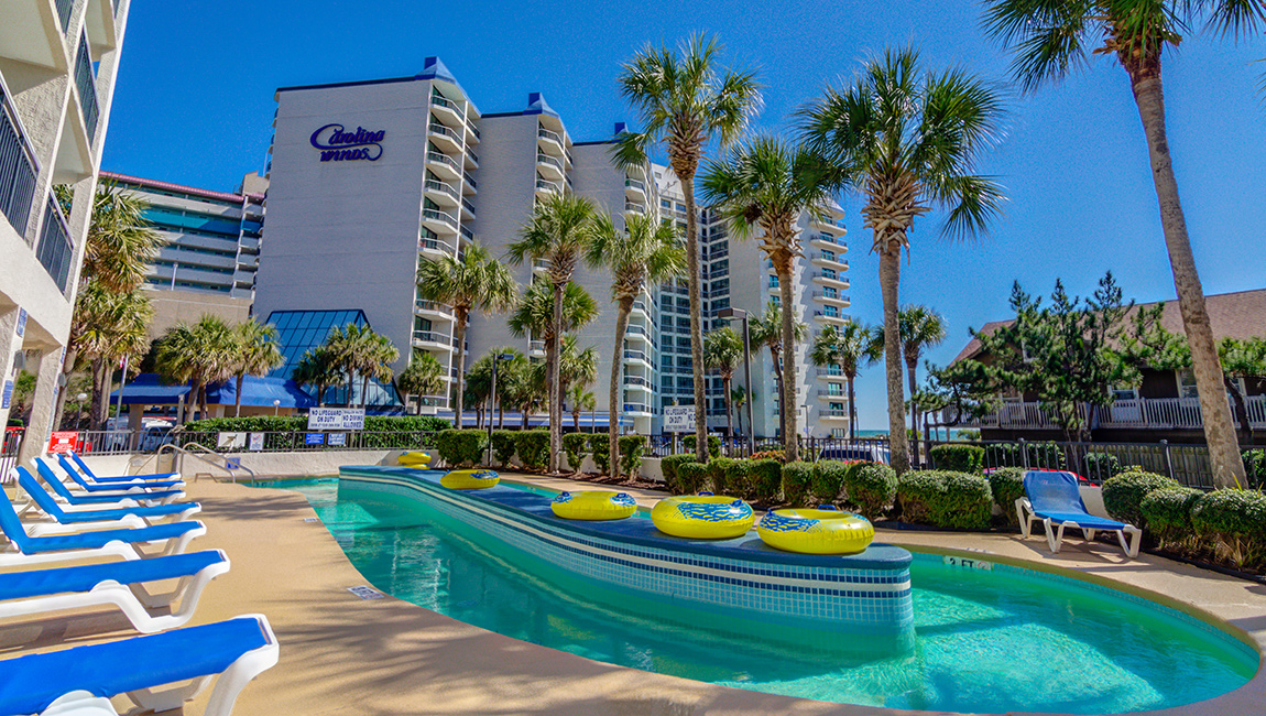 myrtle beach hotel with indoor pool lazy river