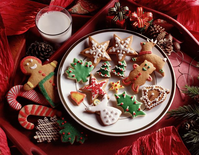 Festive holiday seasonal cookie and baking equipment and supplies to make  delicious gourmet Christmas season treats and gifts for friends and family  Stock Photo - Alamy