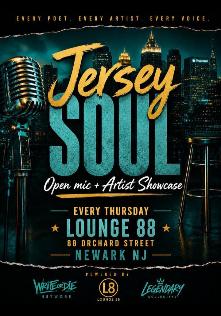 JERSEY SOUL OPEN MIC TALENT SHOW | Lounge 88 | Newark, NJ 07102