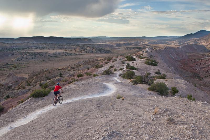 white ridge bike trails