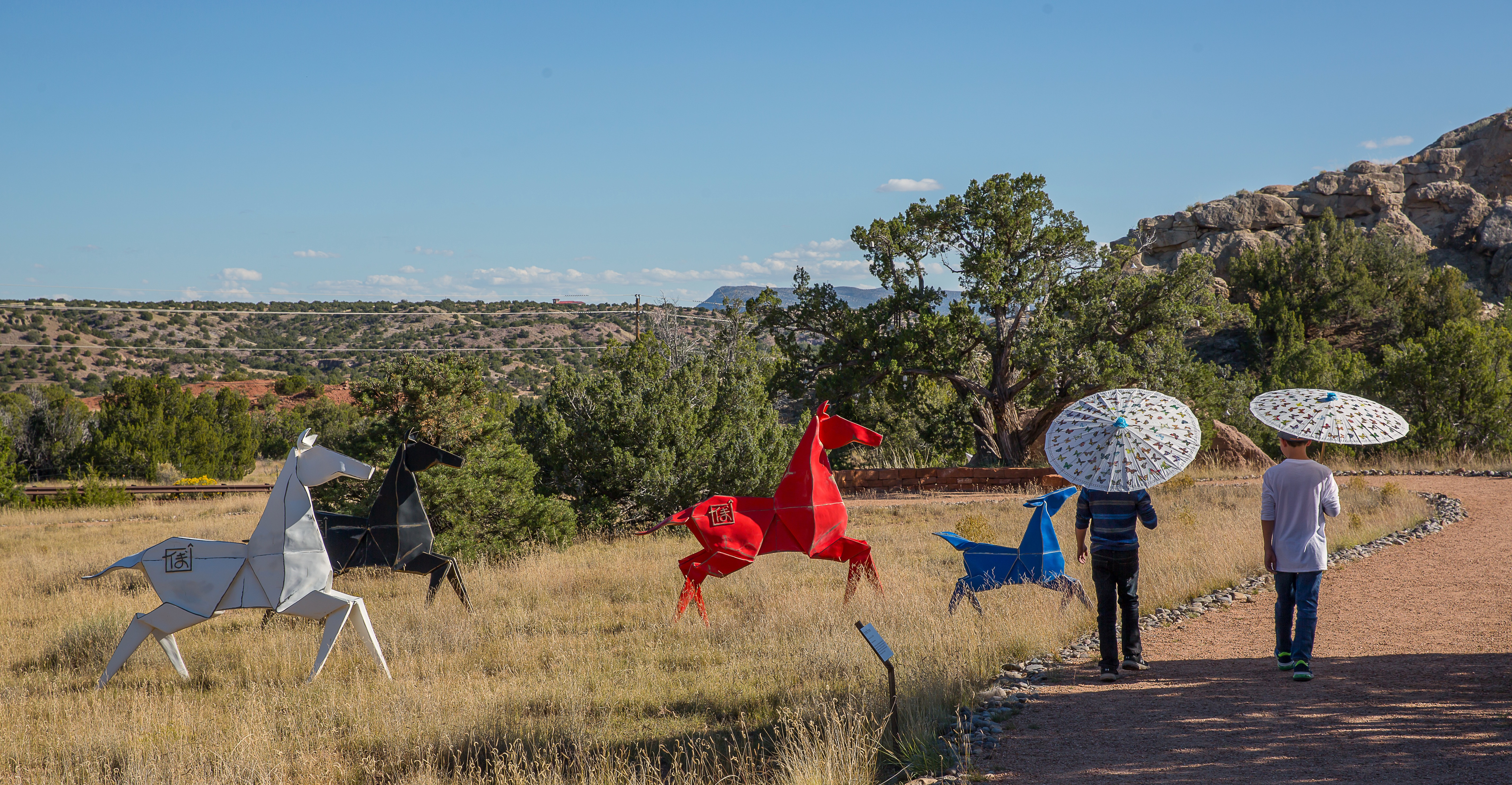 Origami in the Garden | Santa Fe, NM 87010