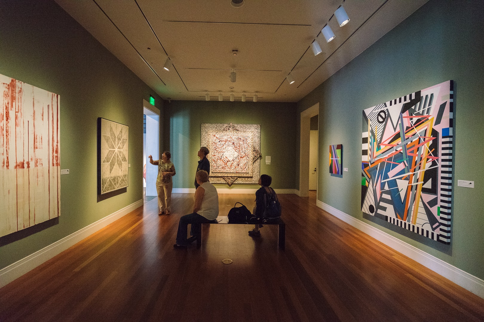 Parade in downtown Houston - Ogden Museum of Southern Art