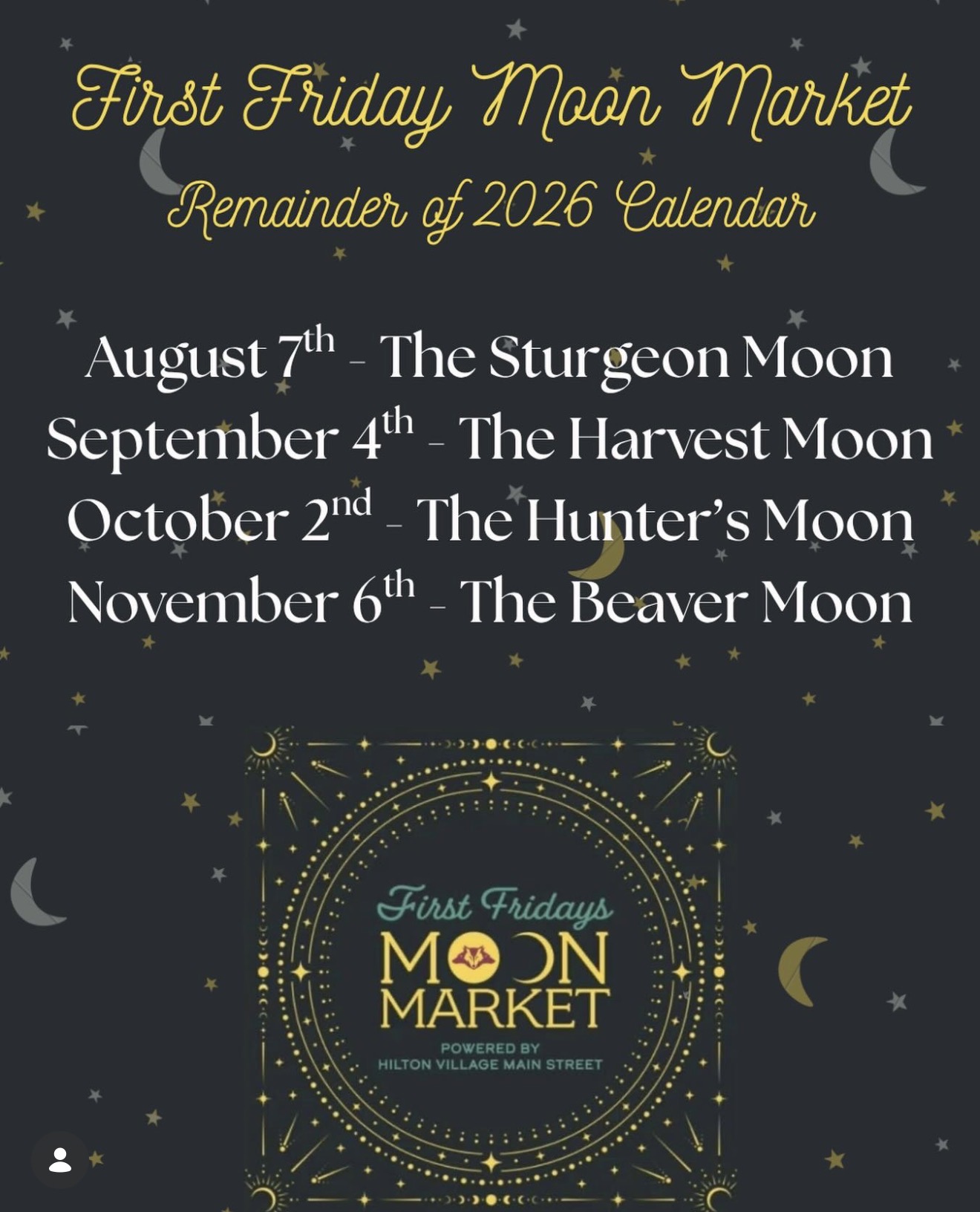 First Fridays Moon Markets