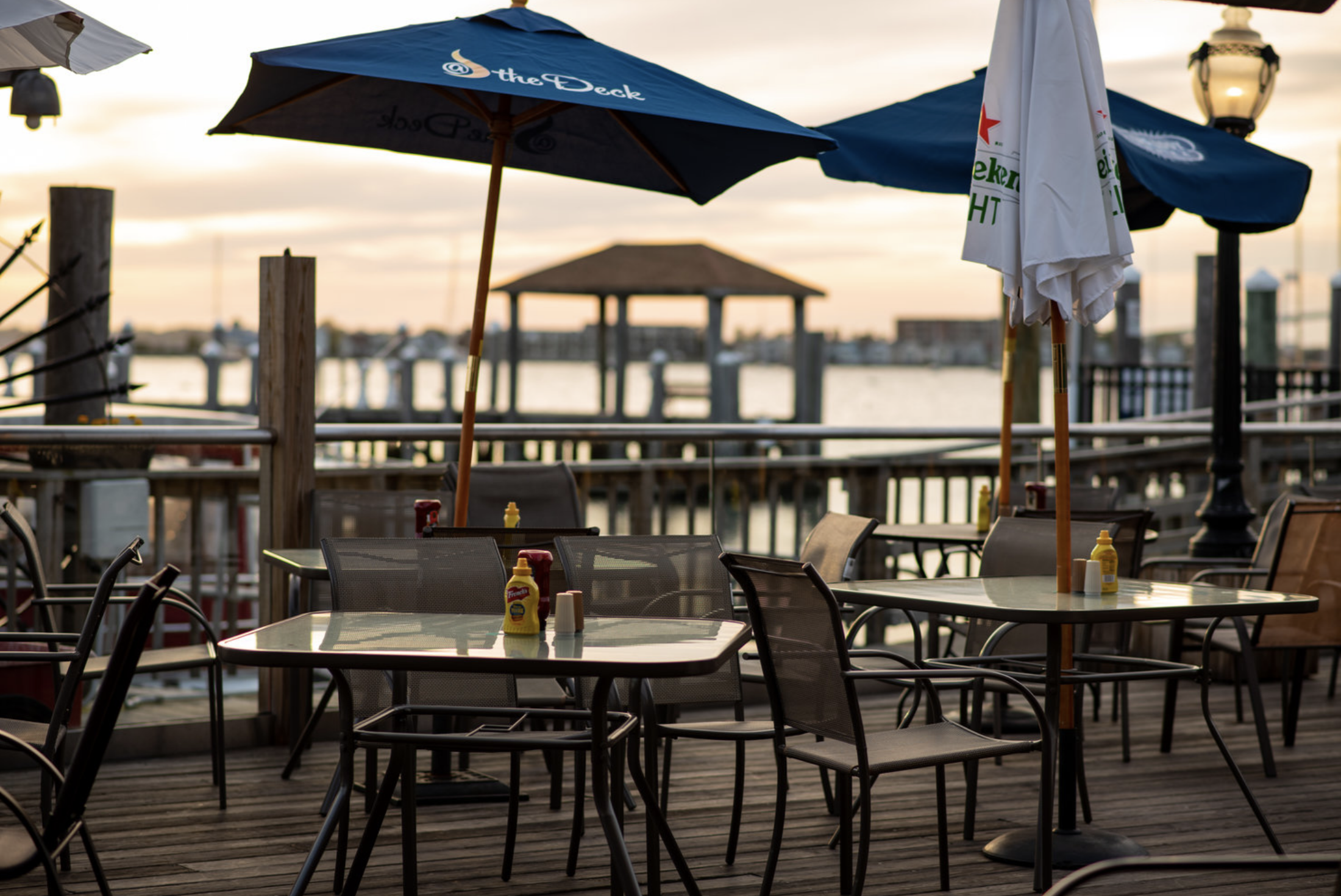 The deck restaurant sales