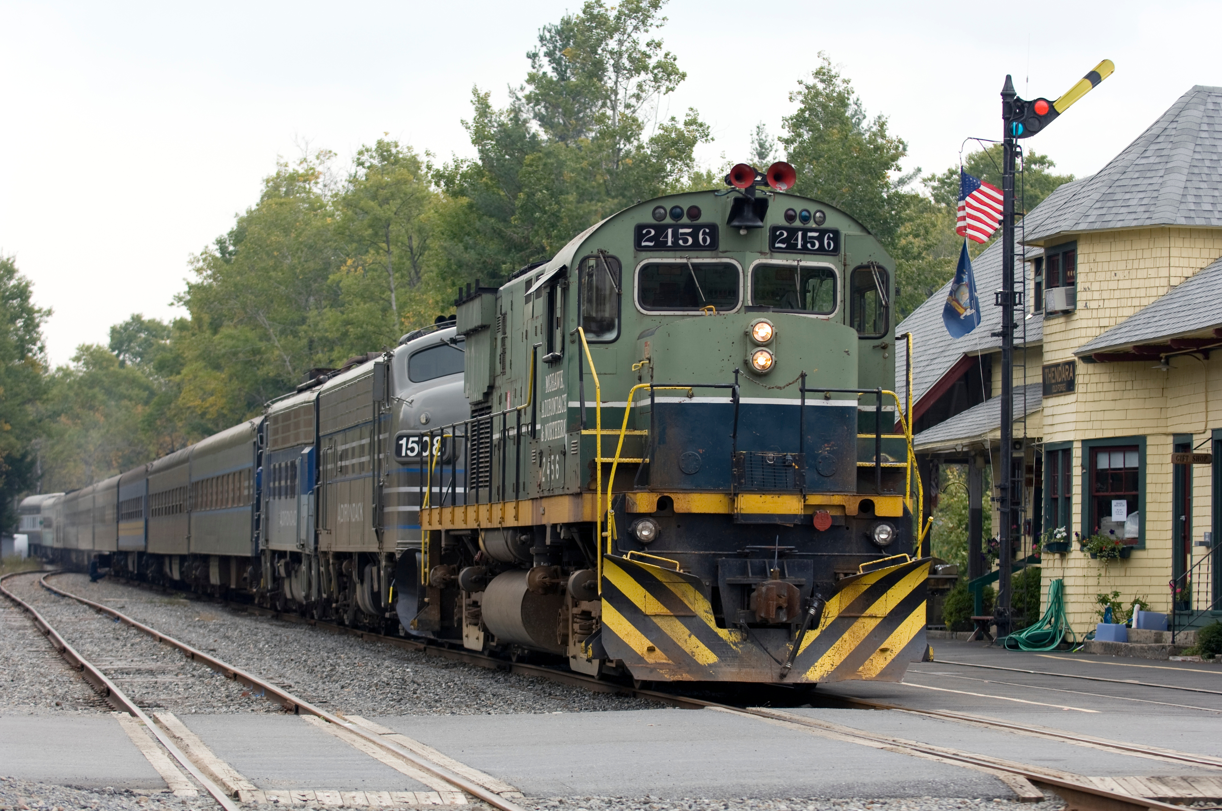 Adirondack Railroad  Scenic Train Rides in New York