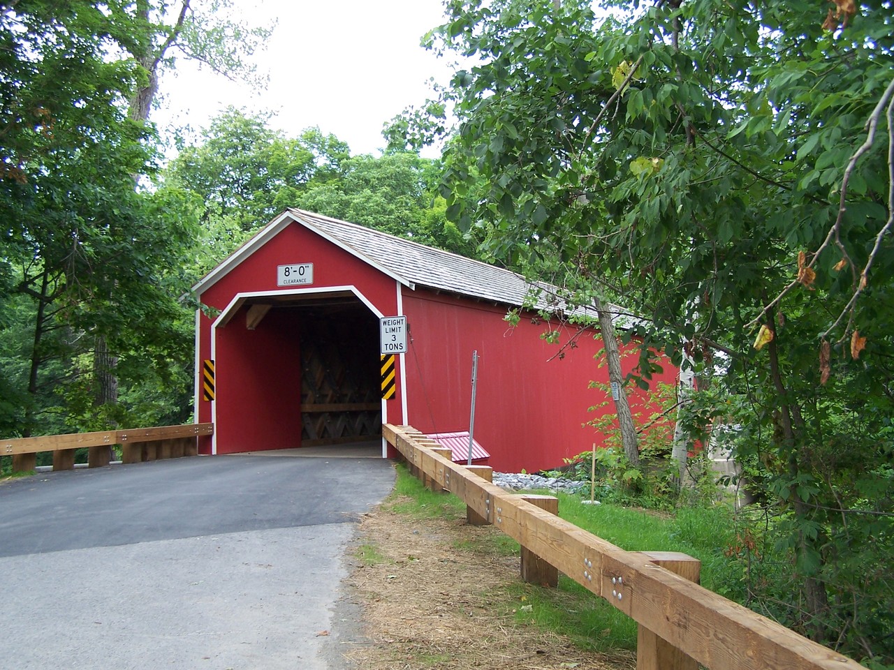 Peasleeville Covered Bridge (historical)