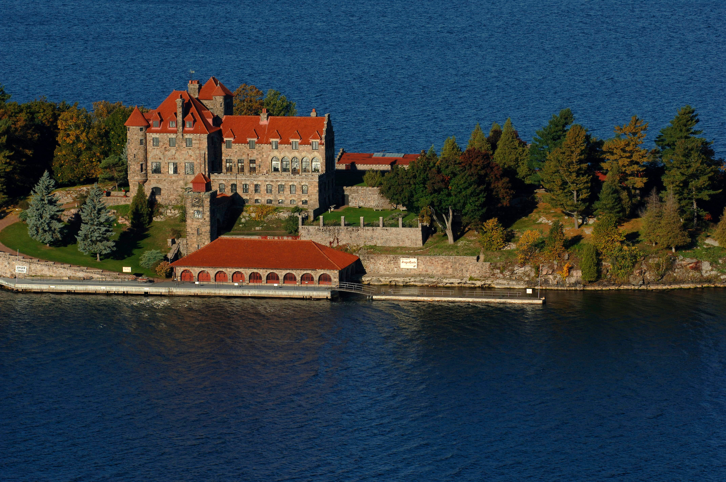 The 1000 Islands - Singer Castle on Dark Island