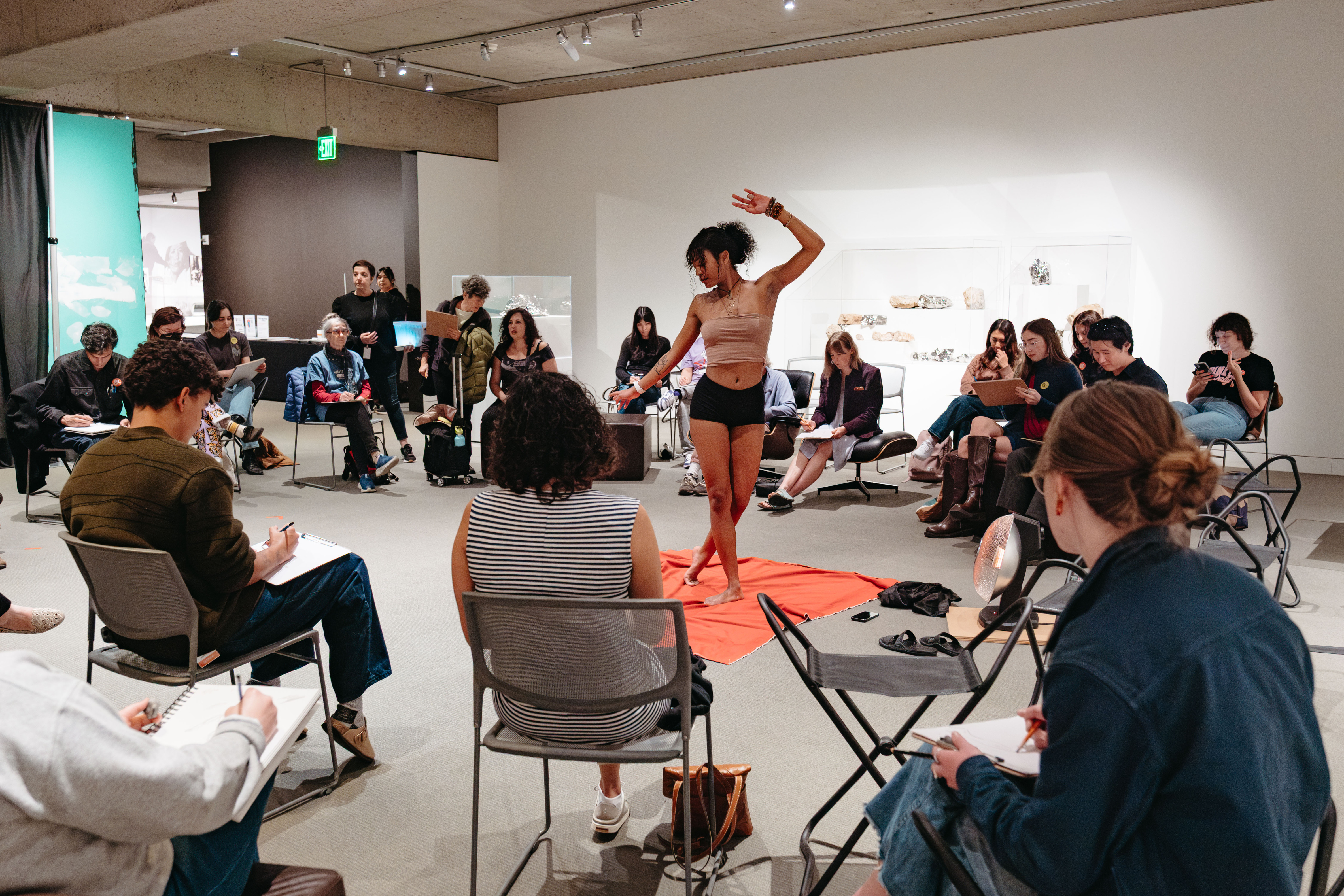 ThursDates at OMCA with Sketchboard Co. Live Figure Drawing ft