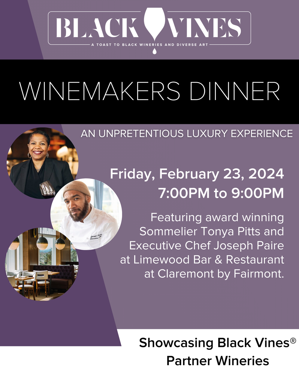 Black Vines® 2024 Winemaker Dinner