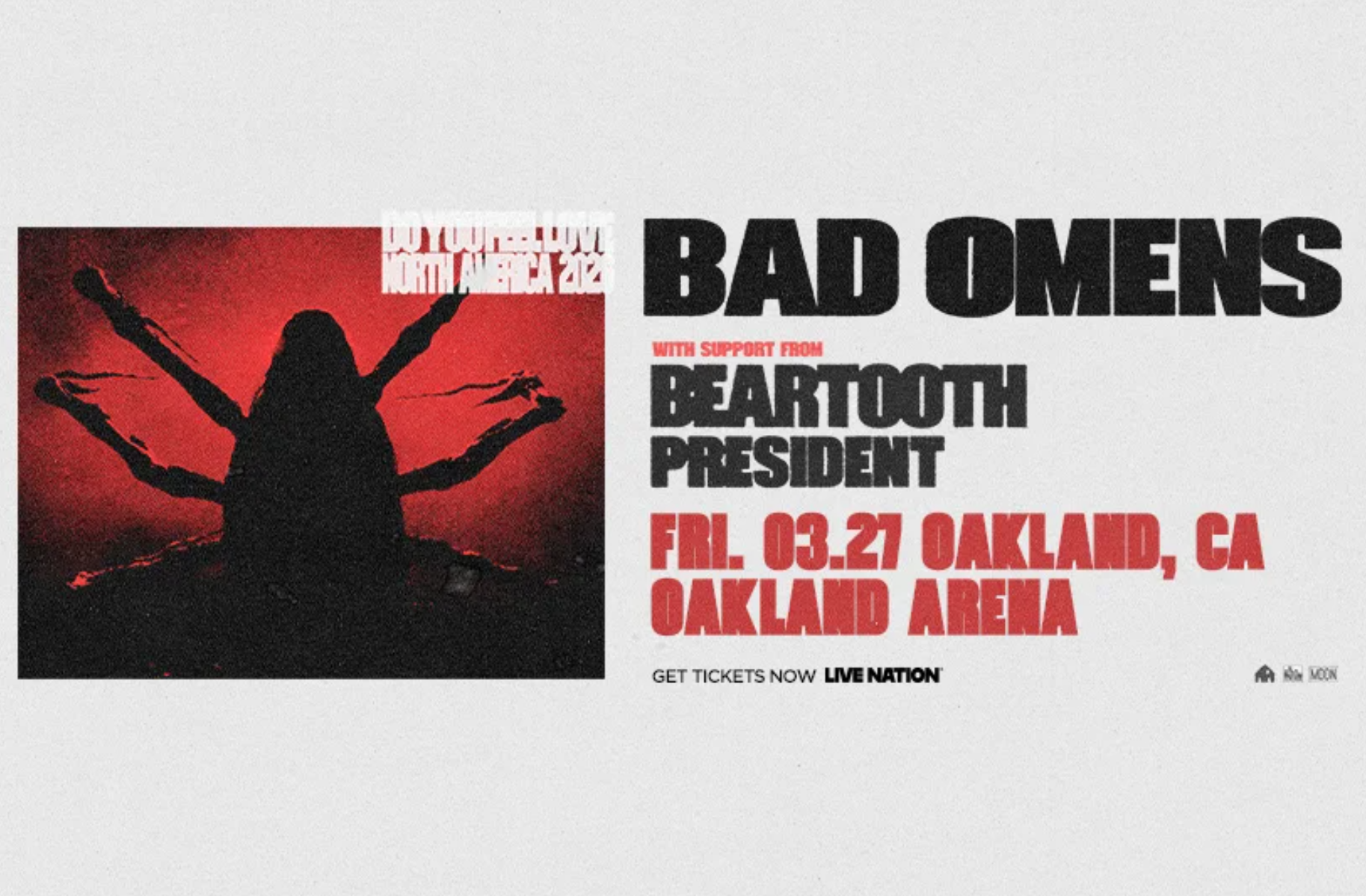 Bad Omens - Do you Feel Love North American Tour | Oakland, CA
