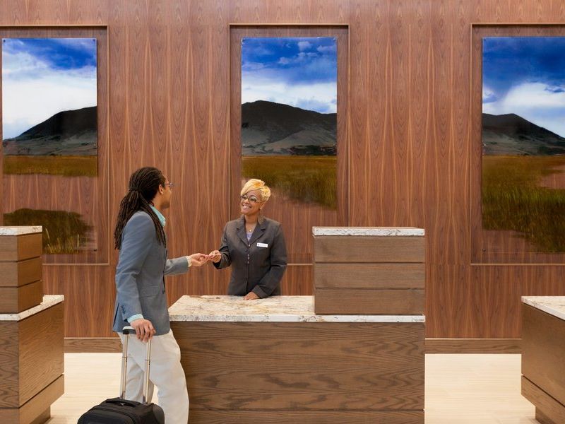 Embassy Suites Oklahoma City Downtown Medical Center Front Desk