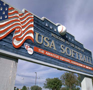 United Turf and Track  USA Softball Hall of Fame Stadium - OGE Energy Field