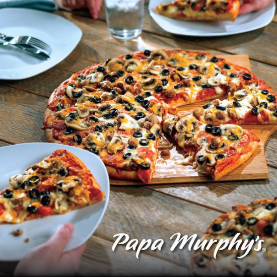 Way better than in the oven! @Papa Murphys #pizzahack #papamurphys #gr