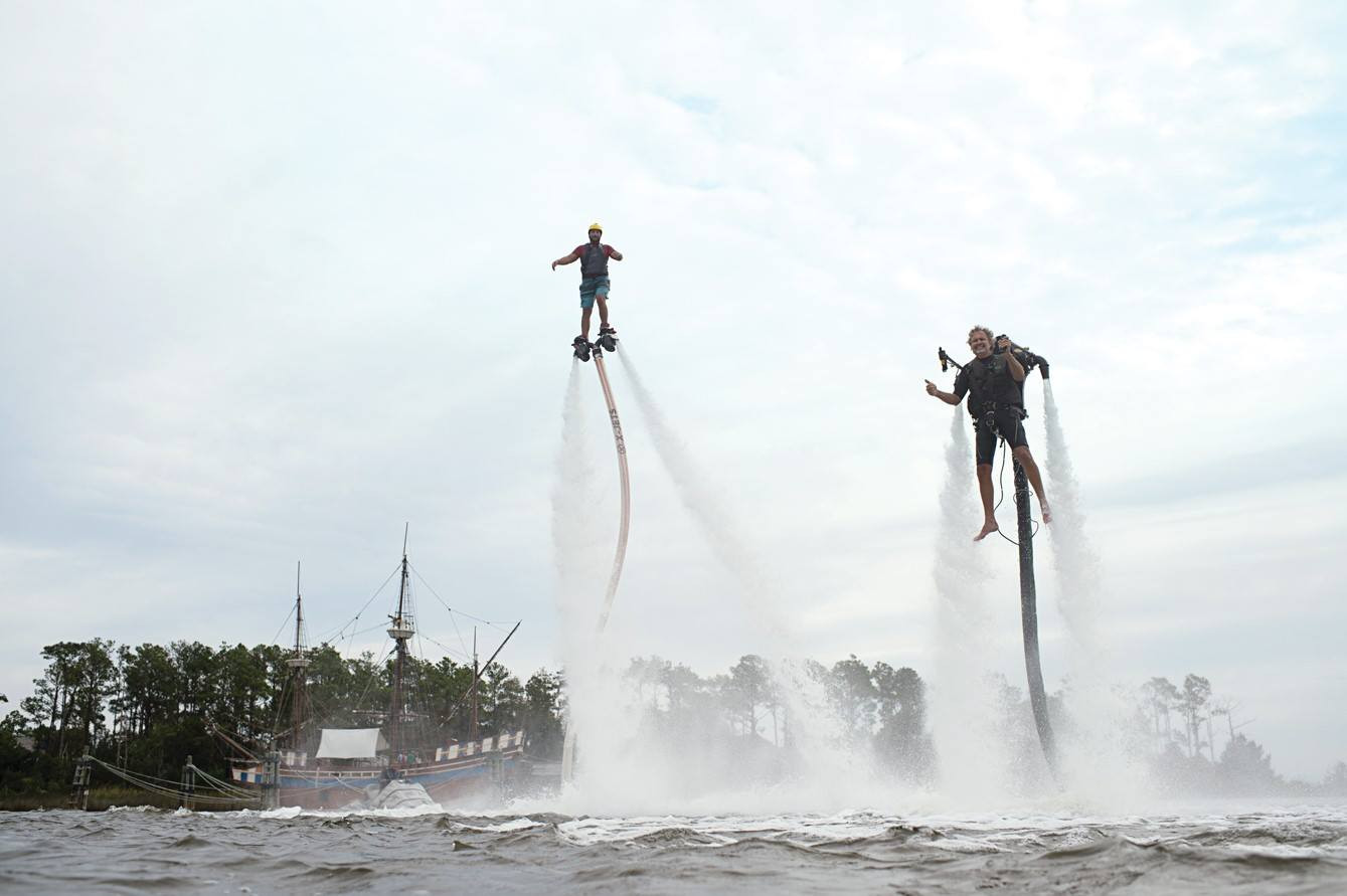 Jetpack America, Water Based Blastoff