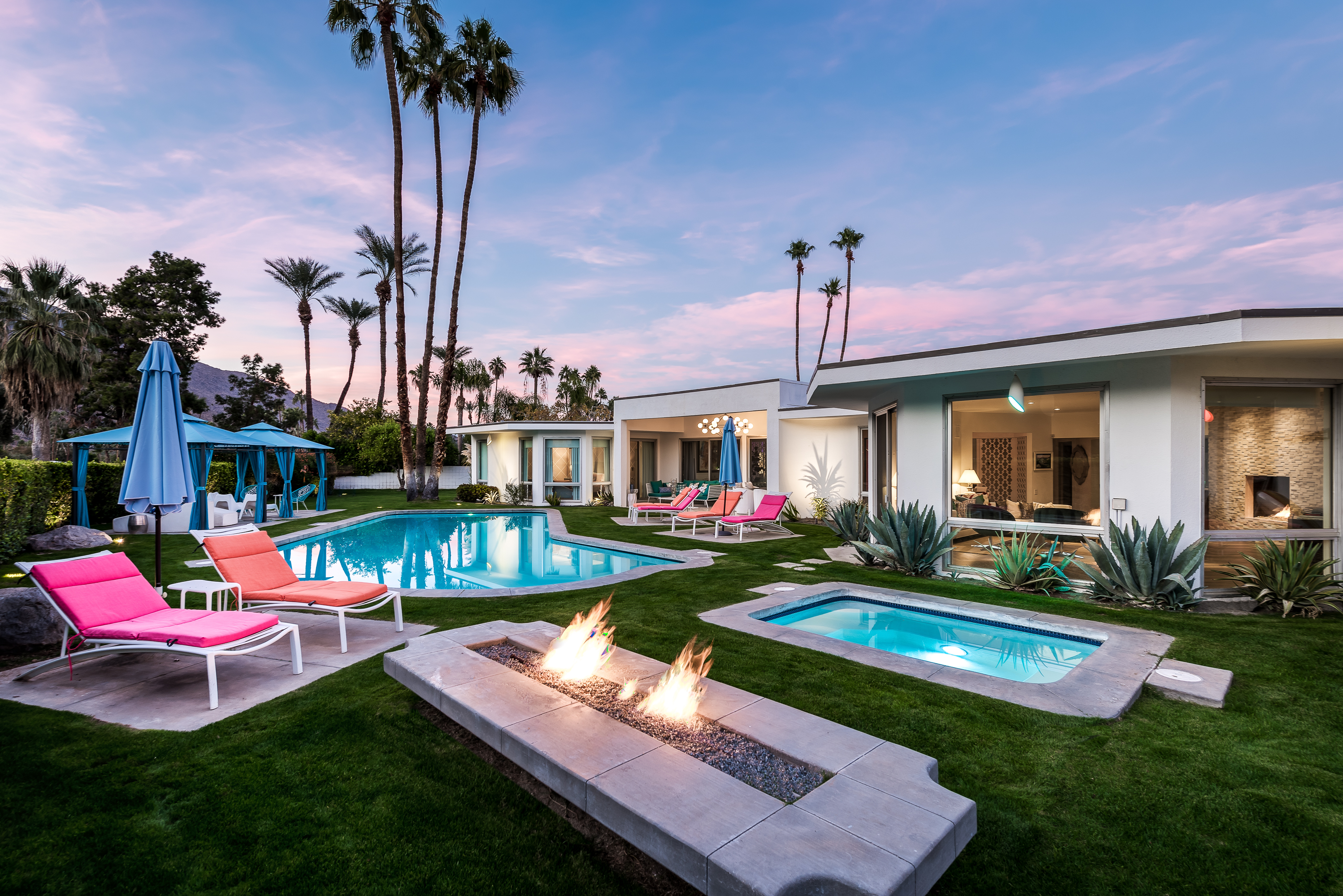 Five-Bedroom Golf Course Estate With Pool-Side Cabanas & Tesla