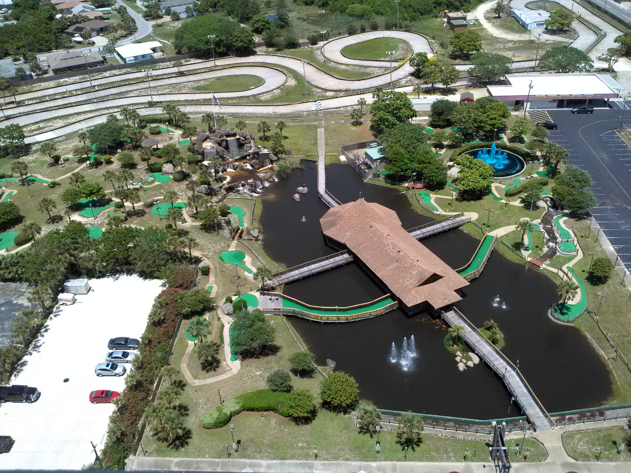 Hidden Lagoon Super Golf and Racetrack