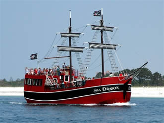 Pirate Cruise in Panama City Beach Aboard The Sea Dragon