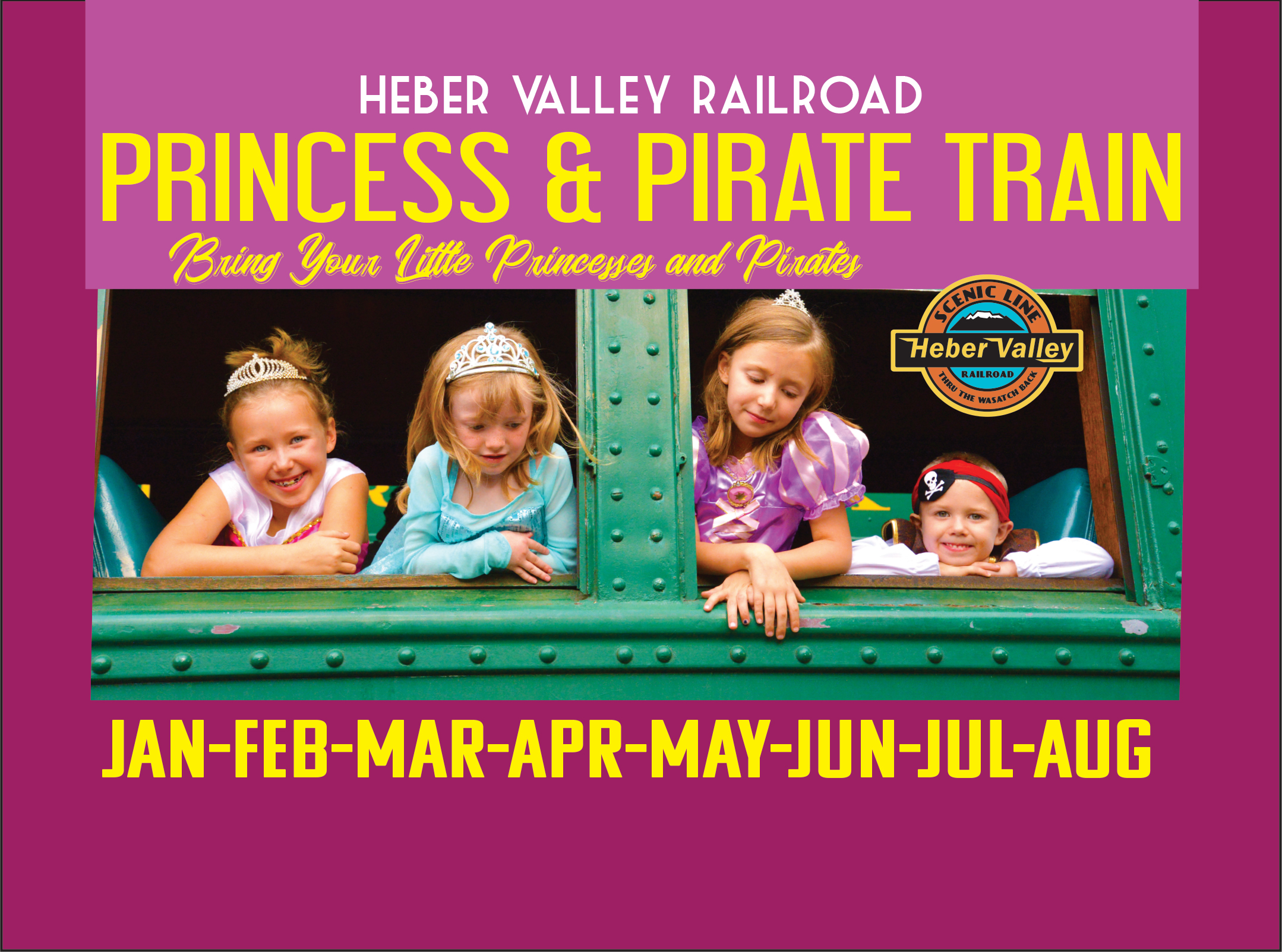 Princess and Pirate Train