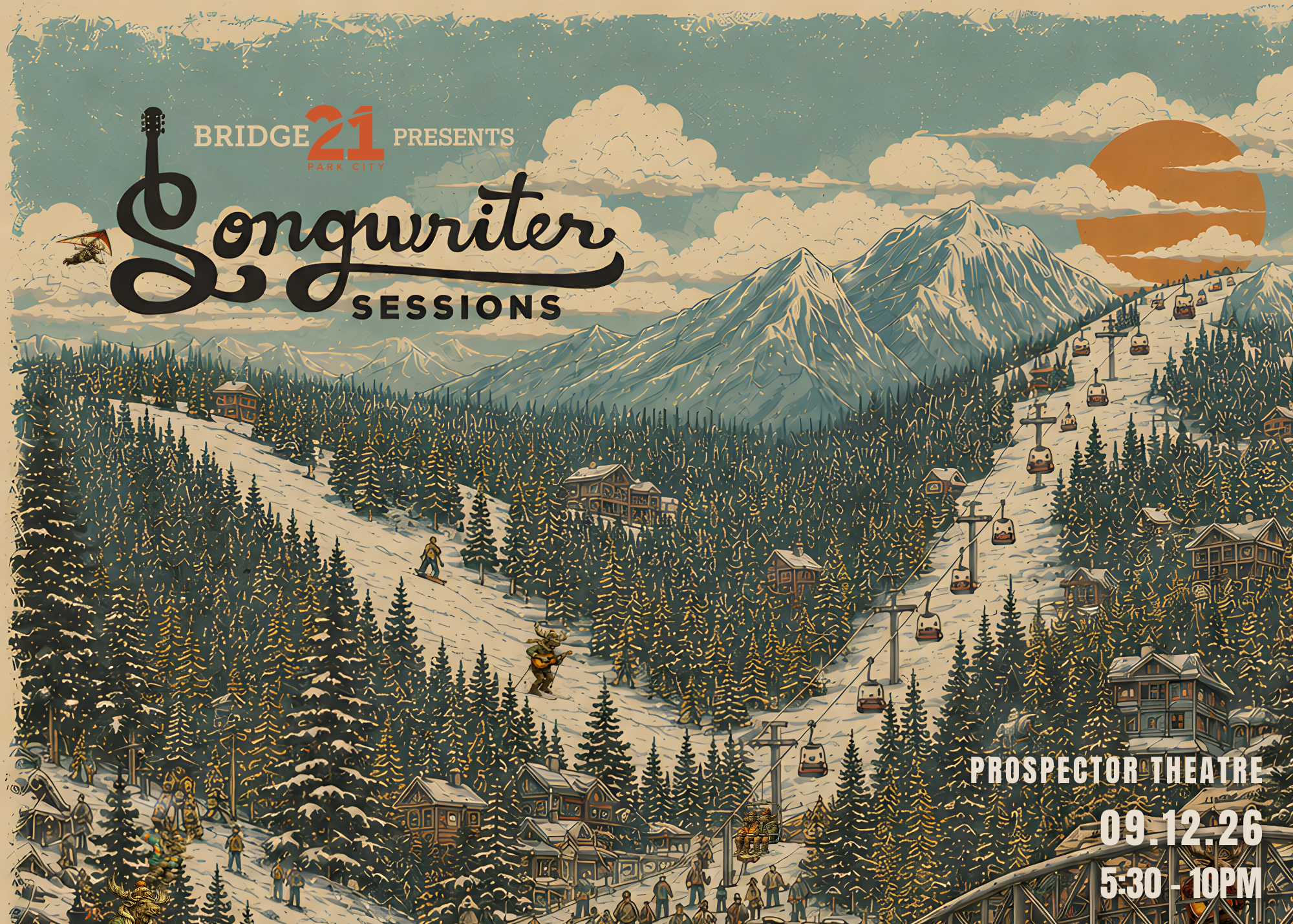 Bridge21 Songwriter Sessions Fundraiser + Art Auction