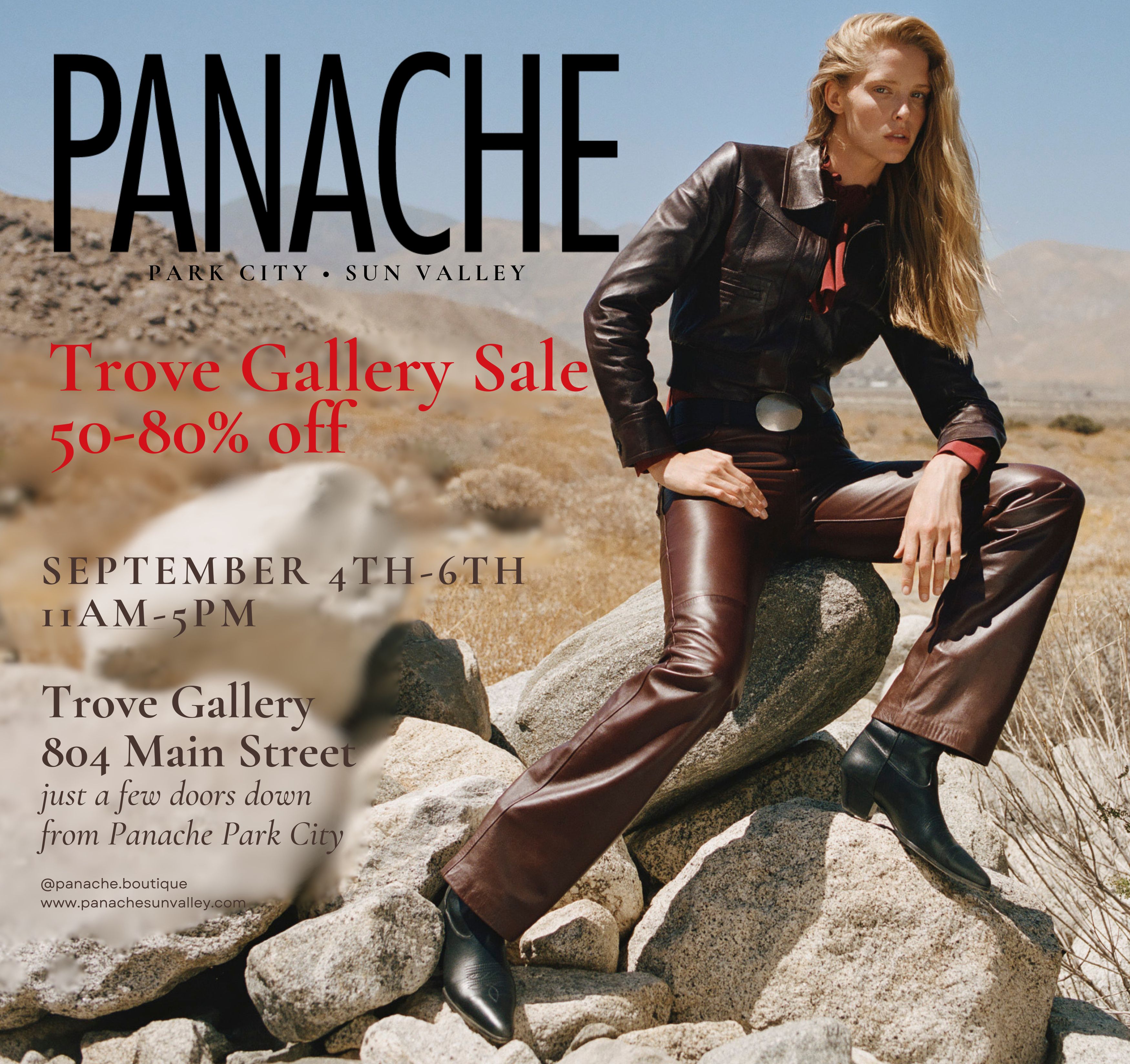 Panache Trove Gallery Sale