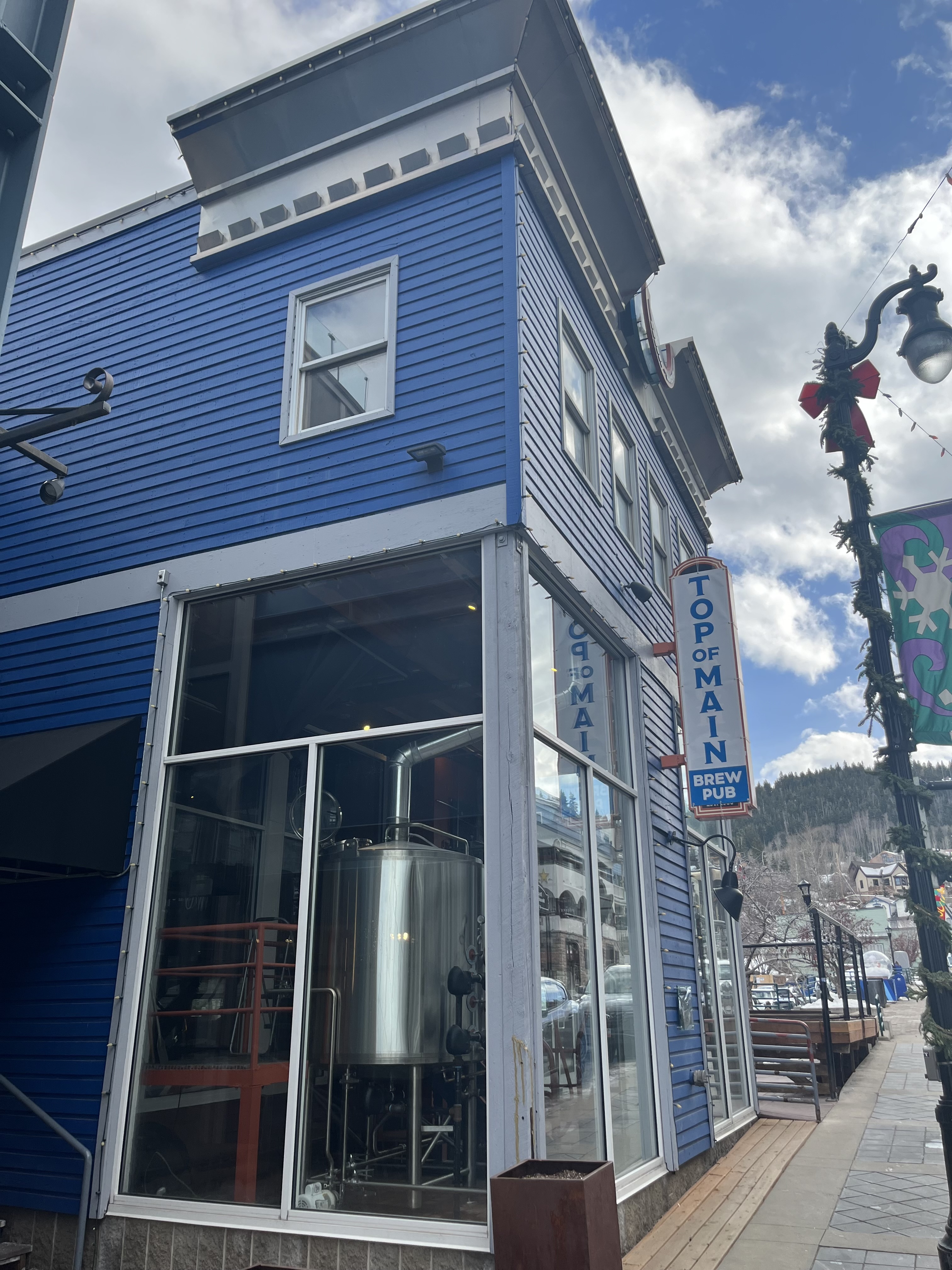 Top of Main Brew Pub in Park City