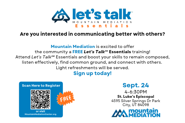 FREE Let’s Talk℠ Essentials Training - St. Luke's