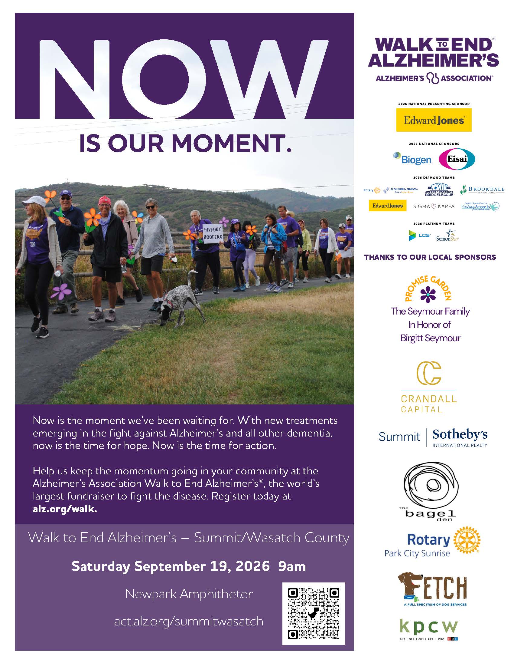 Walk to End Alzheimer's Summit/Wasatch County