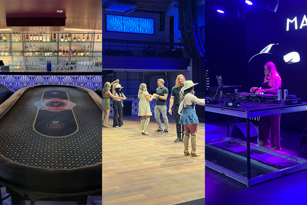 Saddle & Spurs: Poker Tourney • Country Dance Lessons • Miss DJ Lux