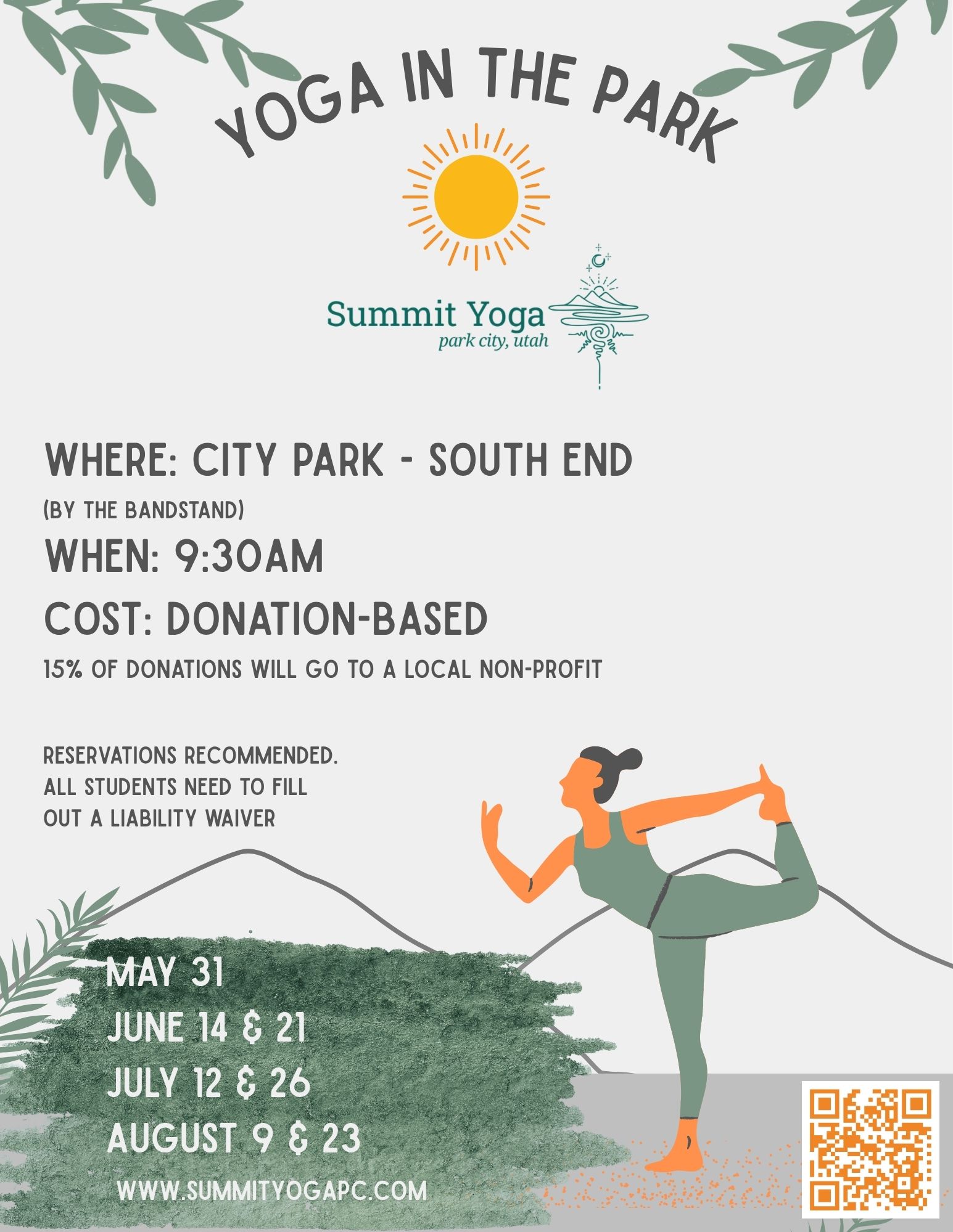 Yoga in the Park