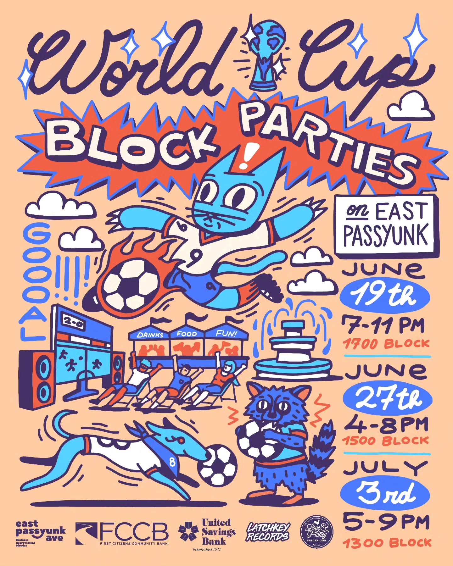 East Passyunk Avenue World Cup Block Party: 6/19