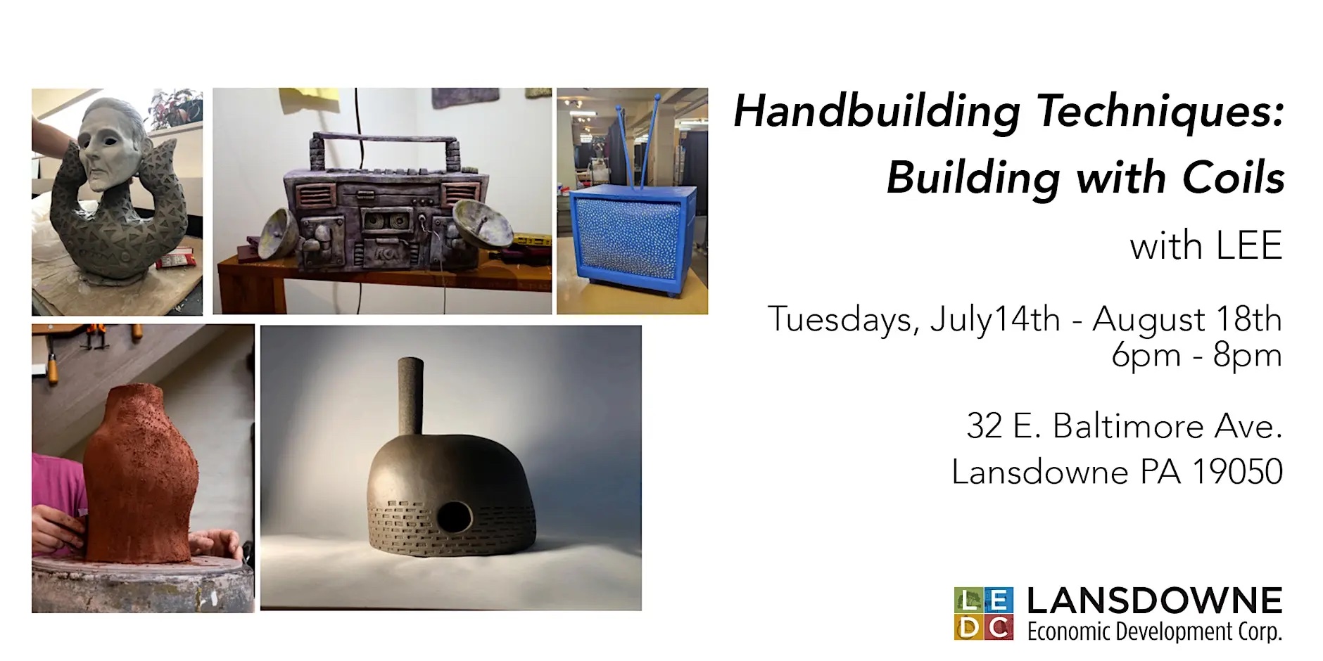 Handbuilding Techniques: Building with Coils