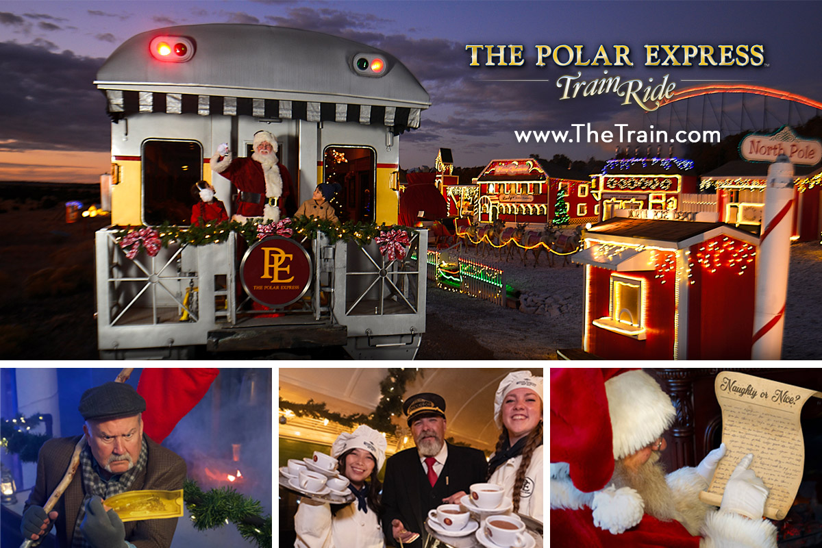 The Ultimate Polar Express Train Ride - Williams AZ, 86046